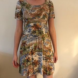 VINTAGE Reyn Spooner Hawaiian Print Dress